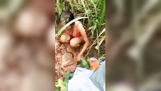 Lovely Desi minx and her BF are brave to have quickie in fresh air | XXX Video on AllSex.XXX