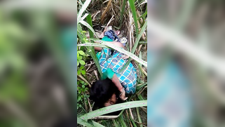 Voyeur spies on young Desi couple who fools around on a grass field | XXX Video on AllSex.XXX