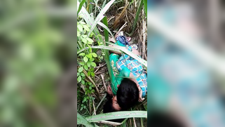 Voyeur spies on young Desi couple who fools around on a grass field | XXX Video on AllSex.XXX