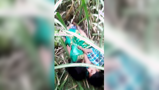 Voyeur spies on young Desi couple who fools around on a grass field | XXX Video on AllSex.XXX