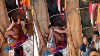 Desi voyeur interrupts quick indian sex of excited village lovers | XXX Video on AllSex.XXX