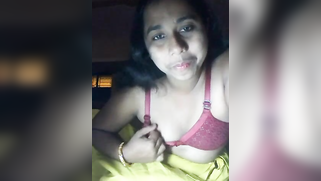Innocent Desi teen rubs her boobs and snatch in solo indian sex clip | XXX Video on AllSex.XXX