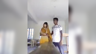Insistent Desi boy convinces shy GF to take part in indian sex clip