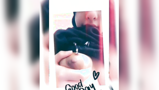 Desi cutie in hijab finds courage to show perky boobs on the cam | XXX Video on AllSex.XXX