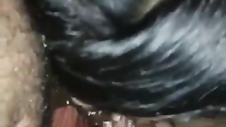 Obedient Desi gal sucks BF's XXX cock covered with whipped cream | XXX Video on AllSex.XXX