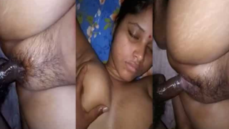 Busty Indian nymph closes eyes and enjoys awesome sex with neighbor