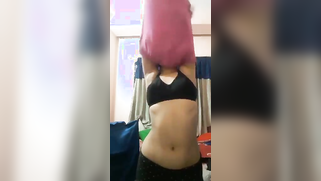 Long-haired Desi girl strips naked to show her XXX tits on camera | XXX Video on AllSex.XXX