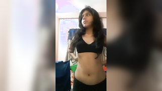 Long-haired Desi girl strips naked to show her XXX tits on camera | XXX Video on AllSex.XXX