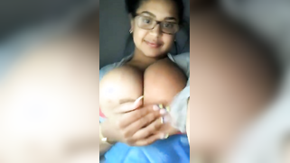 Nerdy Indian student demonstrates on camera her massive XXX jugs | XXX Video on AllSex.XXX