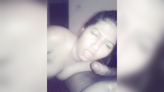 Desi teen sucks prick before ardent indian sex in bedroom begins | XXX Video on AllSex.XXX