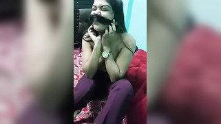 Guy with camera convinces topless Desi beauty to have quick fuck | XXX Video on AllSex.XXX