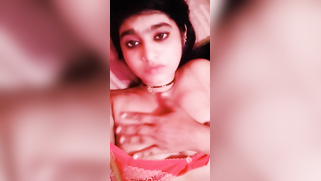 Attractive Indian girl not shy to show her natural XXX boobs on cam | XXX Video on AllSex.XXX