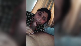 Mature Indian woman sucks hubby's dick while he records all process | XXX Video on AllSex.XXX