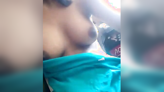 Horny Indian beauty shows on camera perky tits and shaved snatch | XXX Video on AllSex.XXX