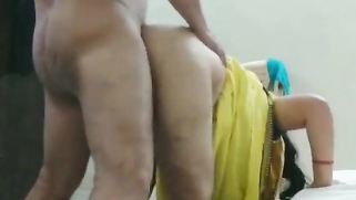 Naked Desi man quickly fucks wet XXX pussy of his wife from behind | XXX Video on AllSex.XXX