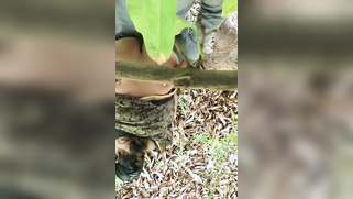 Hidden camera films outdoor Indian sex of the two married lovers | XXX Video on AllSex.XXX