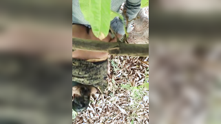 Hidden camera films outdoor Indian sex of the two married lovers | XXX Video on AllSex.XXX