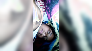 Pretty Desi girl films boobs to send the hot video to boyfriend | XXX Video on AllSex.XXX