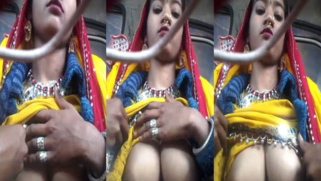 Swanky Indian girl with a nose piercing exposes her awesome chest | XXX Video on AllSex.XXX