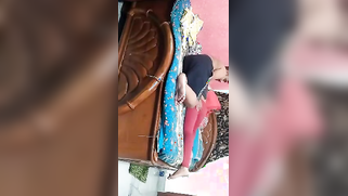 Man sets camera opposite the bed and fucks Indian wife properly | XXX Video on AllSex.XXX