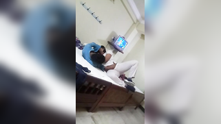 Bedroom is a place where the couple has Indian sex very often | XXX Video on AllSex.XXX