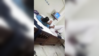 Bedroom is a place where the couple has Indian sex very often | XXX Video on AllSex.XXX