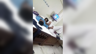 Bedroom is a place where the couple has Indian sex very often | XXX Video on AllSex.XXX