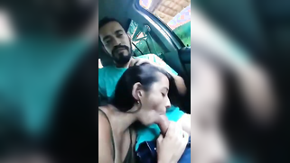 Winsome Indian girl sucks driver's cock in the car after handjob | XXX Video on AllSex.XXX