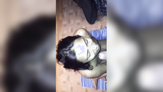 Indian sex culminates with fantastic XXX cumshot on face of Desi gal | XXX Video on AllSex.XXX