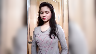 Indian beauty strips naked to show natural XXX boobs on the camera | XXX Video on AllSex.XXX