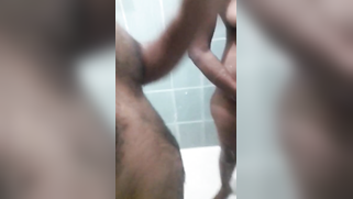 Pretty Desi woman sucks XXX cock and rubs own cunny in the shower | XXX Video on AllSex.XXX