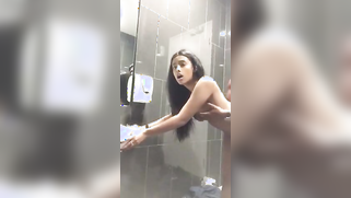 Fantastic footage of horny Indian couple having XXX sex in bathroom | XXX Video on AllSex.XXX