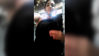 Indian beauty sneaks in barn to demonstrate XXX breasts on camera | XXX Video on AllSex.XXX