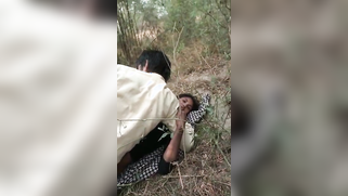 Outdoor indian sex video of Desi man fucking neighbor on XXX ground