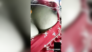 Beautiful Desi diva shows XXX breasts during sex video chat with BF | XXX Video on AllSex.XXX