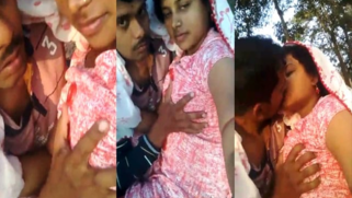 Horny Desi guy passionately makes out with GF in outdoor XXX clip | XXX Video on AllSex.XXX