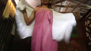 After shower pretty Indian girl gladly demonstrates her XXX body | XXX Video on AllSex.XXX