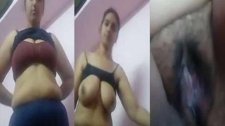 Chubby Indian sweetie undresses on cam to show her saggy XXX tits | XXX Video on AllSex.XXX