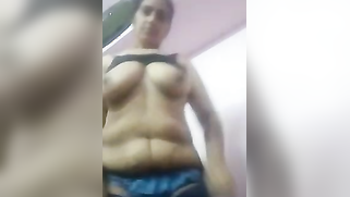Chubby Indian sweetie undresses on cam to show her saggy XXX tits | XXX Video on AllSex.XXX