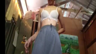 Amateur Desi girl takes off clothes to play with shaved XXX trench | XXX Video on AllSex.XXX