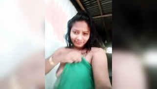 Eye-candy Desi gives a house tour and exposes XXX twins at once | XXX Video on AllSex.XXX