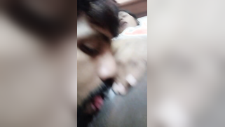 Bearded Indian turns on the camera to film him licking wife's XXX slit | XXX Video on AllSex.XXX