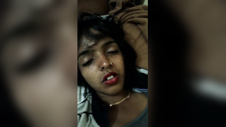Sleeping Desi with a nose piercing wears no panties in amateur XXX video | XXX Video on AllSex.XXX