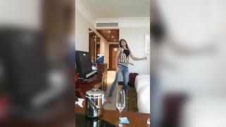 Cheerful Desi besties dance in the hotel room waiting for XXX partners | XXX Video on AllSex.XXX