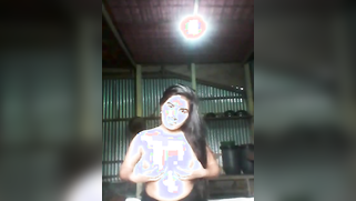 Village girl finds a place where she can flash her Indian XXX fruits | XXX Video on AllSex.XXX