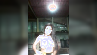 Village girl finds a place where she can flash her Indian XXX fruits | XXX Video on AllSex.XXX