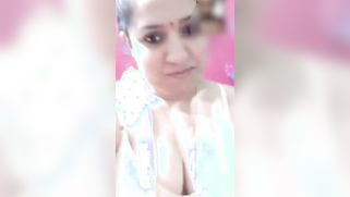 Whorish Desi wife reveals nipples during XXX call with a stranger | XXX Video on AllSex.XXX