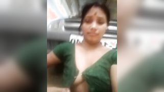Naughty Indian maid stretches XXX hole with fingers by employer's car | XXX Video on AllSex.XXX