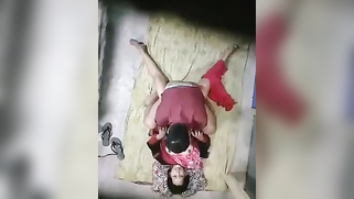 Hidden camera films XXX amusement of Indian girl and cheating man