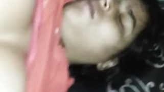 Lecher penetrates Indian wife's hairy XXX slit even though she sleeps